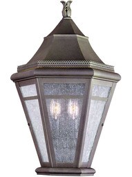 Morgan Hill Large Exterior Wall Sconce.